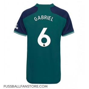 Arsenal Gabriel Magalhaes #6 Replik 3rd trikot Damen 2023-24 Kurzarm